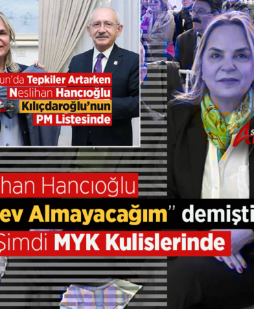 Neslihan Hancıoğlu’nun Adı MYK İçin Konuşuluyor