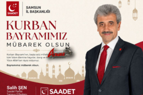 Salih ŞEN’den Kurban Bayramı Mesajı
