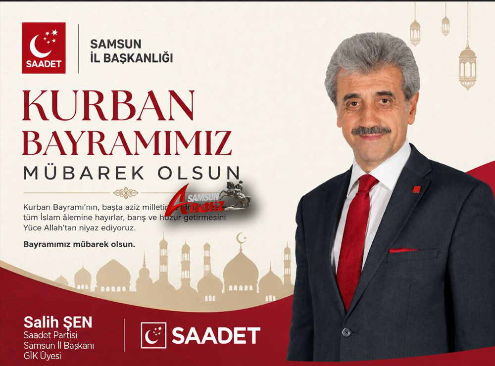 Salih ŞEN’den Kurban Bayramı Mesajı