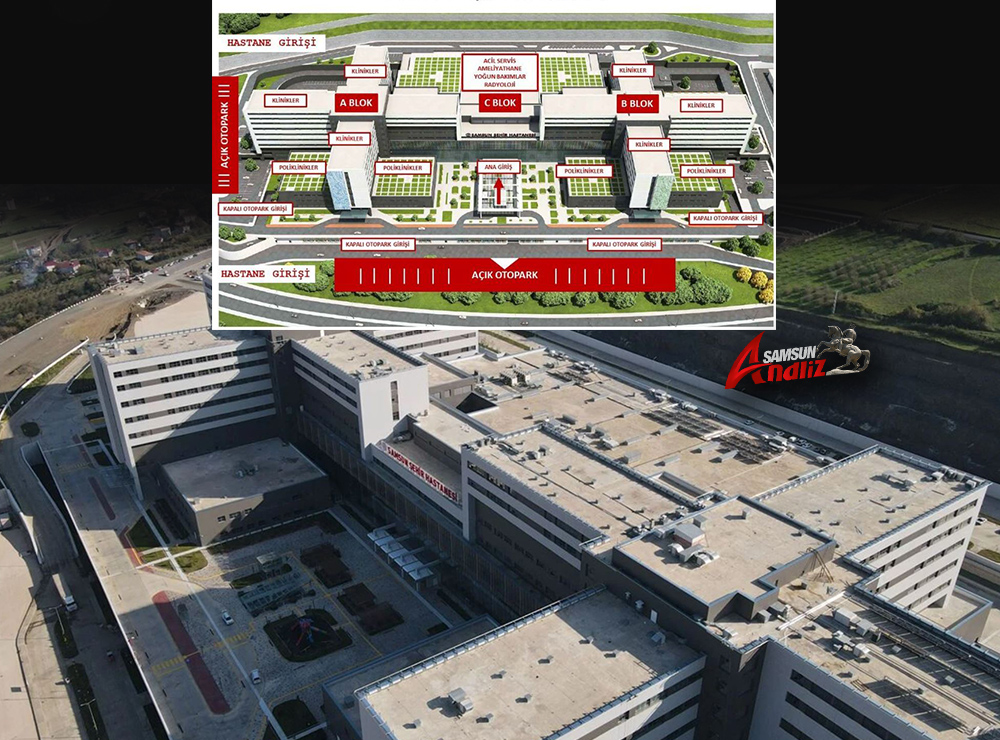 Samsun Şehir Hastanesi’nde Hangi Bölüm Nerede