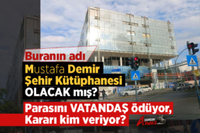 Samsun'da “Mustafa Demir Şehir Kütüphanesi” Tartışmaları