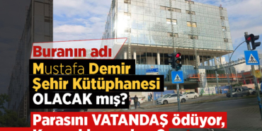 Samsun'da “Mustafa Demir Şehir Kütüphanesi” Tartışmaları