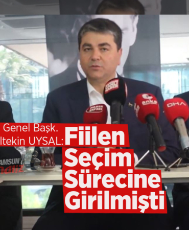 Gültekin Uysal'dan Samsun'da Dikkat Çeken Çıkış
