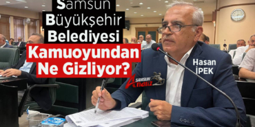 Hasan İpek'ten Büyükşehir'e Şeffaflık Sorusu