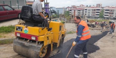 İlkadım’da Asfalt Mesaisi Sürüyor
