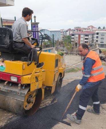 İlkadım’da Asfalt Mesaisi Sürüyor