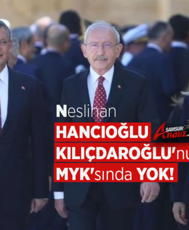 Neslihan Hancıoğlu MYK Dışında Kaldı!