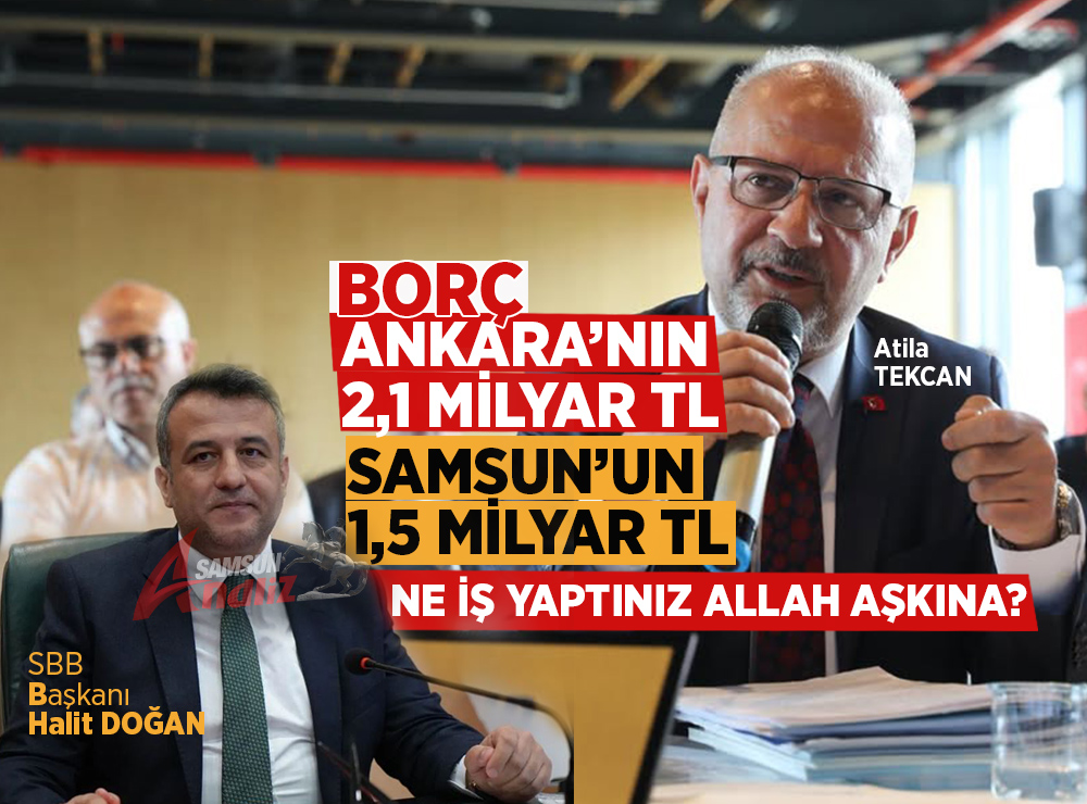 Samsun Büyükşehir’in Borç Yükü Gündem Oldu