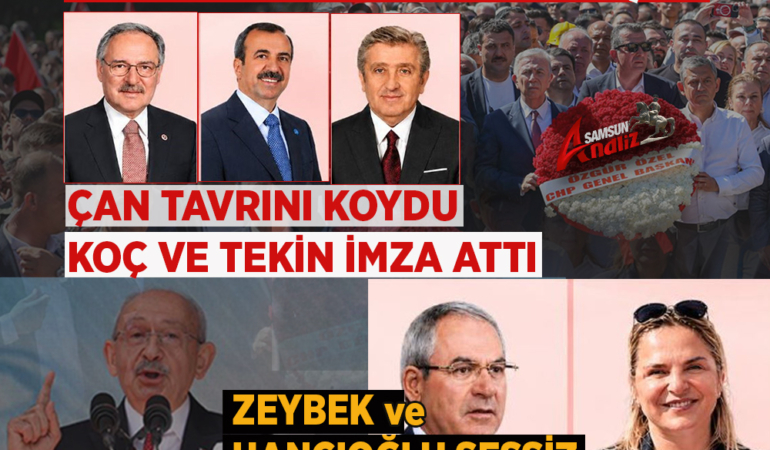 Samsun CHP’de Saflar Netleşiyor