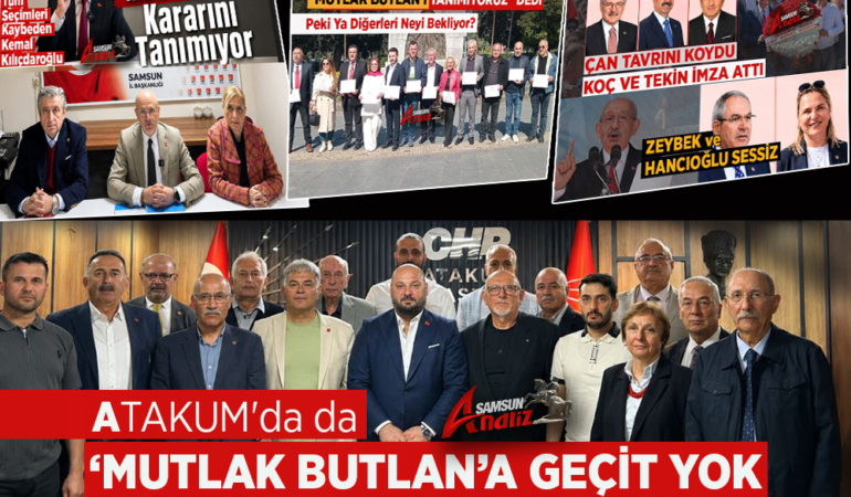 Samsun'da “Mutlak Butlan”a Geçit Yok