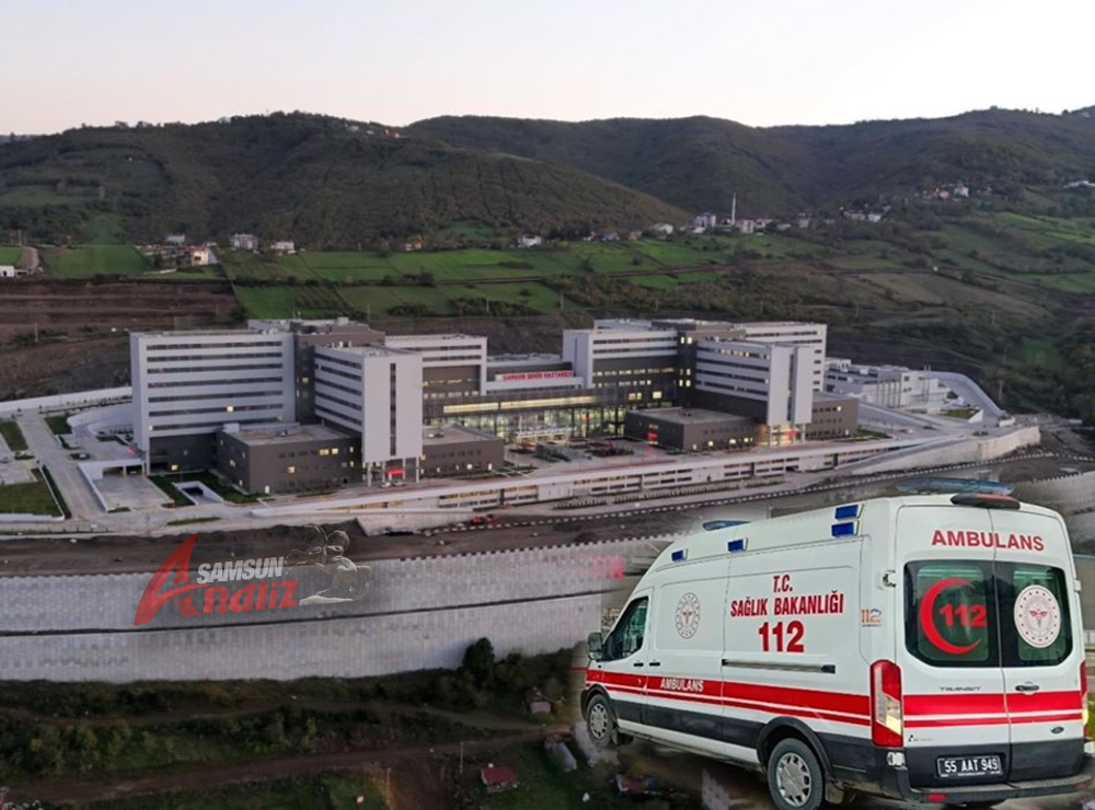 Samsun'da Şehir Hastanesi Yolunda Düğmeye Basıldı
