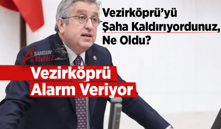 Vezirköprü’de Ekonomik Alarm: Bankalar Çekiliyor