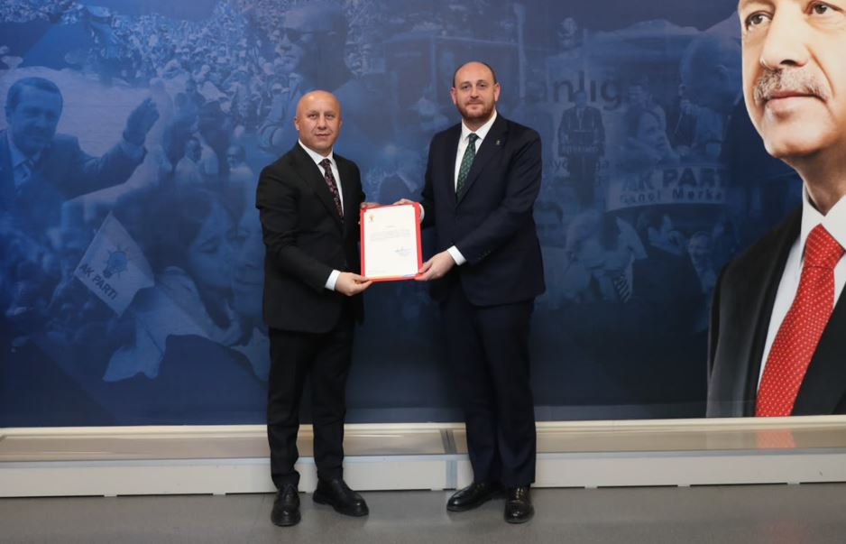 AK Parti Terme İlçe Başkanlığına Yeni İsim Atandı