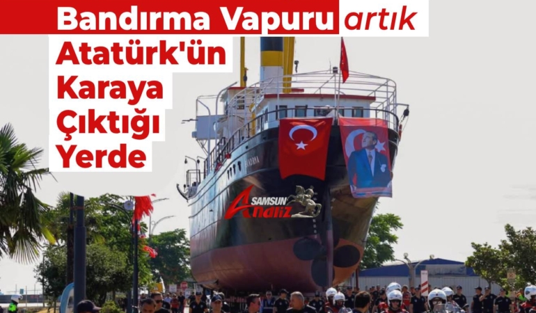 Bandırma Vapuru Yerine Döndü!
