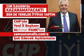 CHP'nin Yeni İl Başkanı Mehmet Pank'tan Şok Eden Açıklamalar