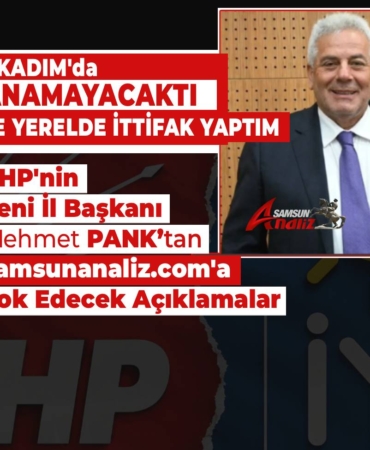CHP'nin Yeni İl Başkanı Mehmet Pank'tan Şok Eden Açıklamalar