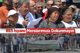 Havza'da RES İsyanı