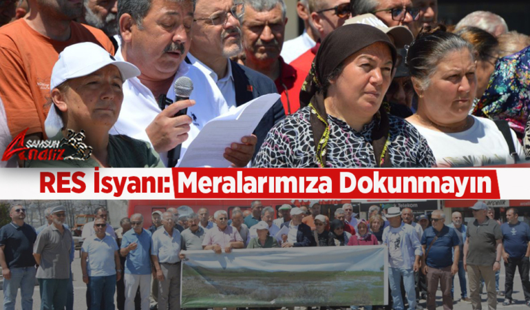 Havza’da RES İsyanı
