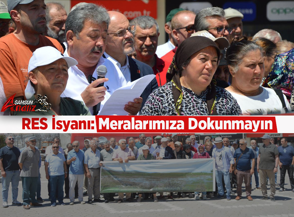 Havza'da RES İsyanı