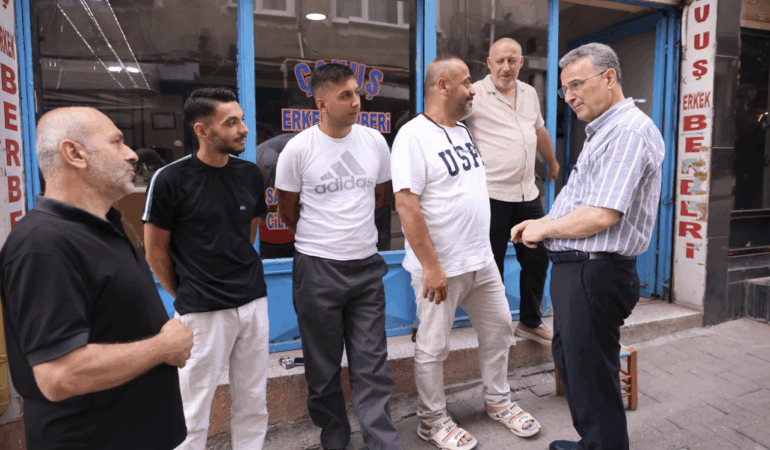 İlkadım’da Esnafın Nabzını Tuttu!