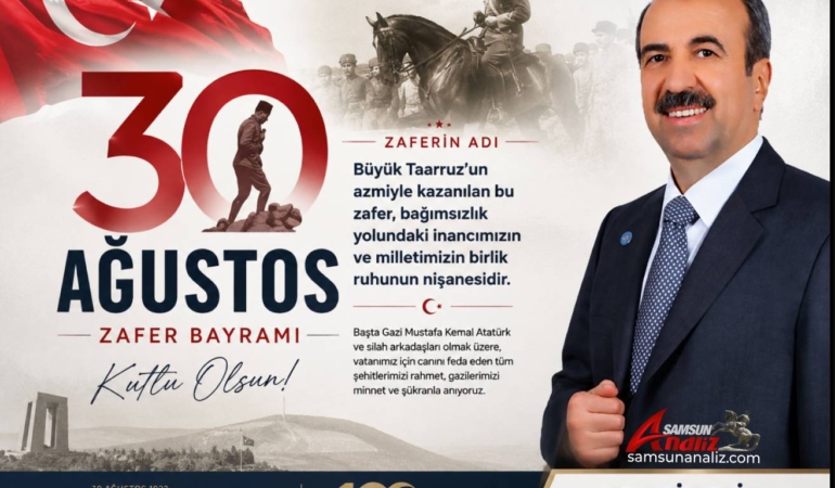 Hayati Tekin’den 30 Ağustos Zafer Bayramı Mesajı