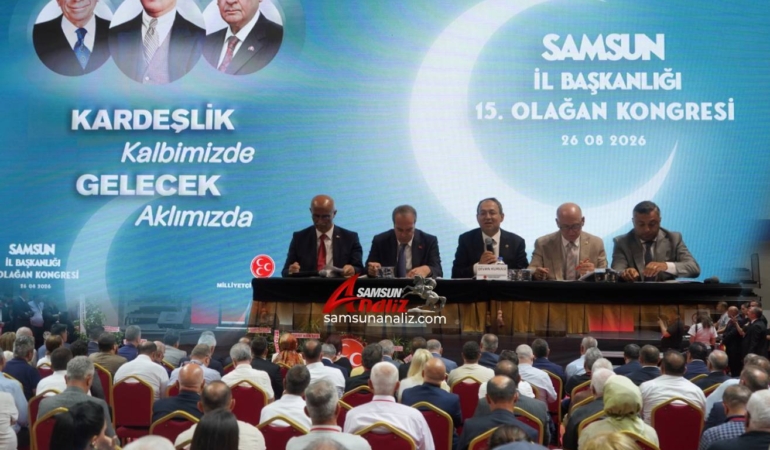 MHP Samsun’da Başkan Değişmedi