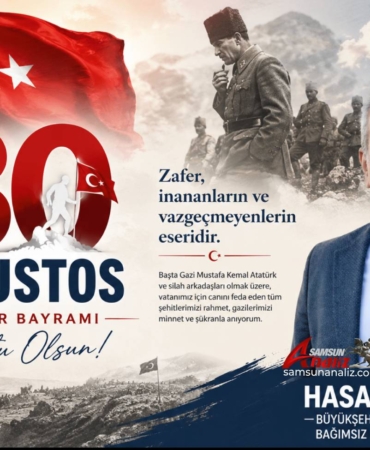Hasan İpek’ten 30 Ağustos Zafer Bayramı Mesajı