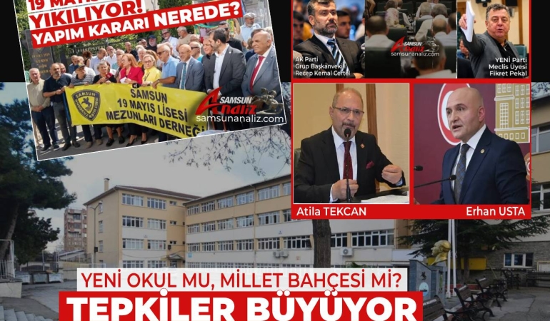 19 Mayıs Lisesi İçin Tepkiler Büyüyor