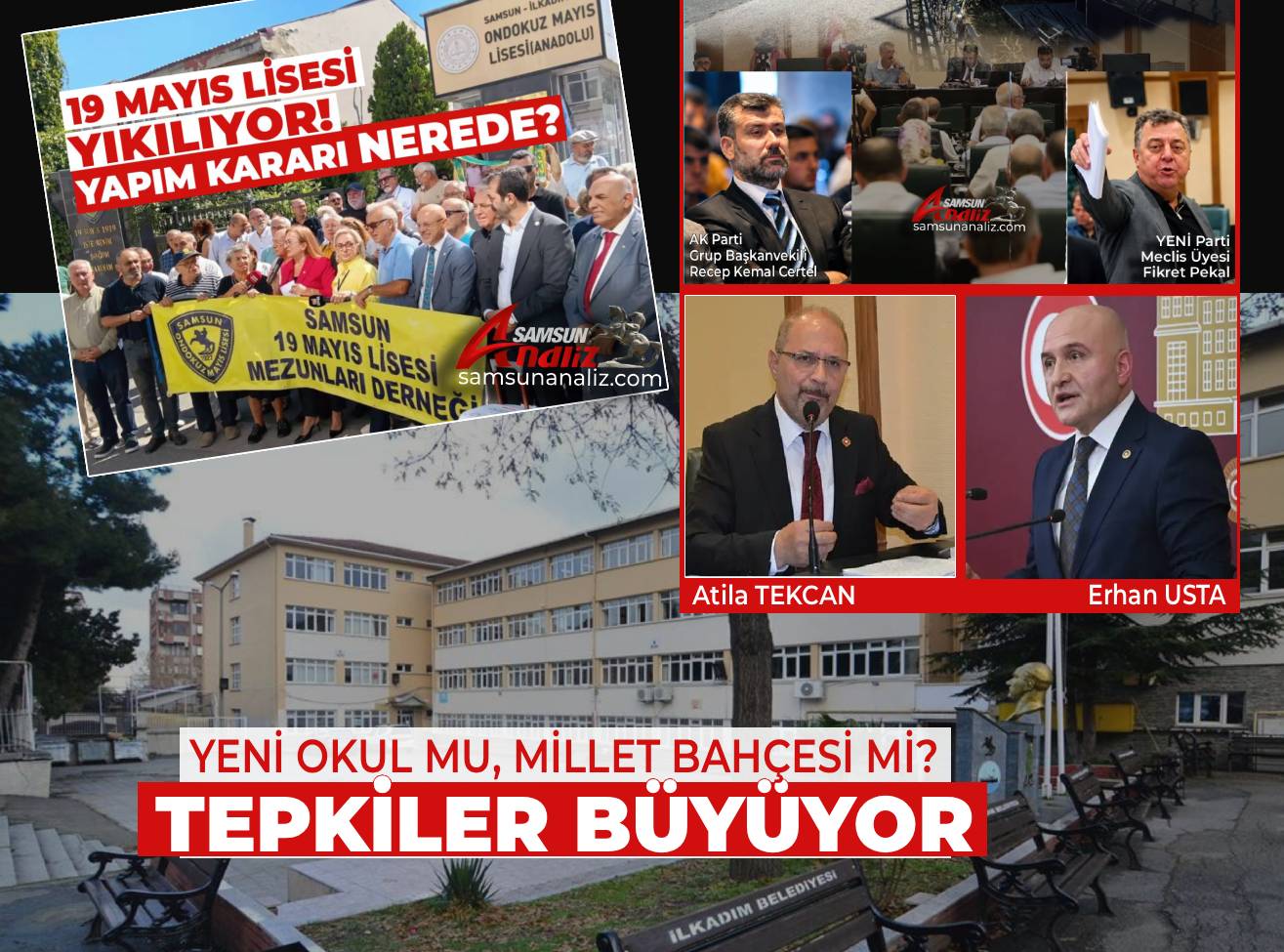 19 Mayıs Lisesi İçin Tepkiler Büyüyor