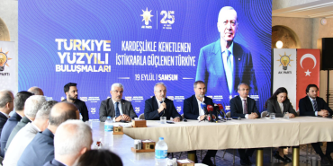 AK Parti Samsun’da 17 İlçede Sahaya İniyor