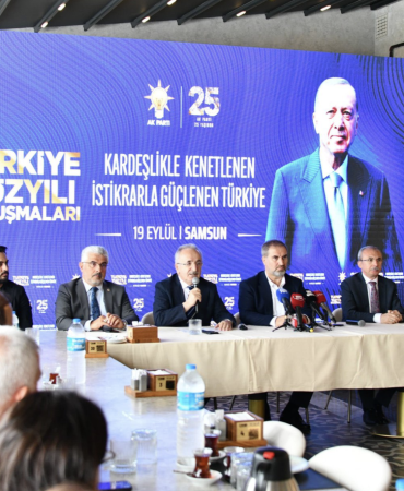 AK Parti Samsun’da 17 İlçede Sahaya İniyor