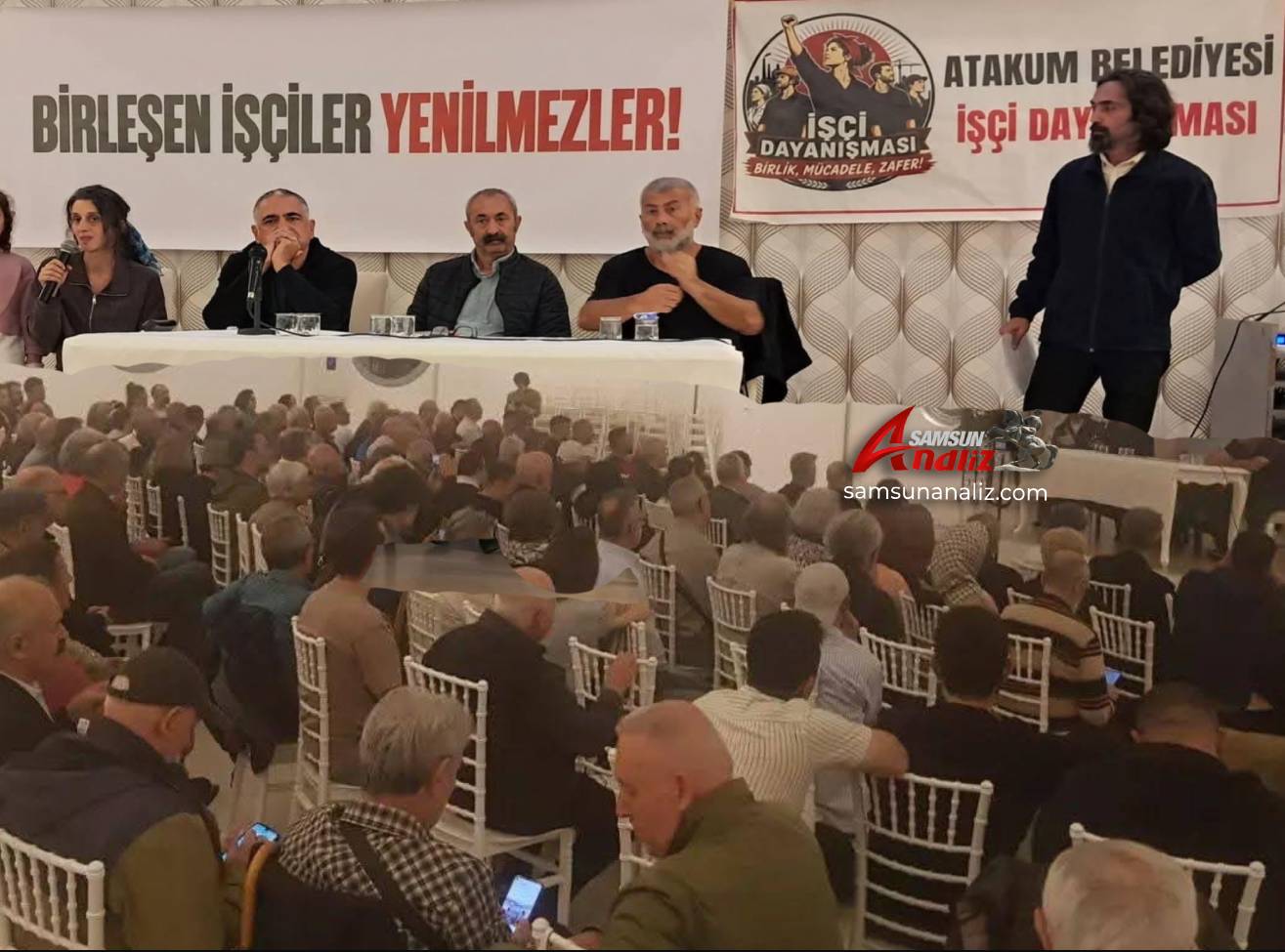 Atakum İşçilerinden Sendika Paneli