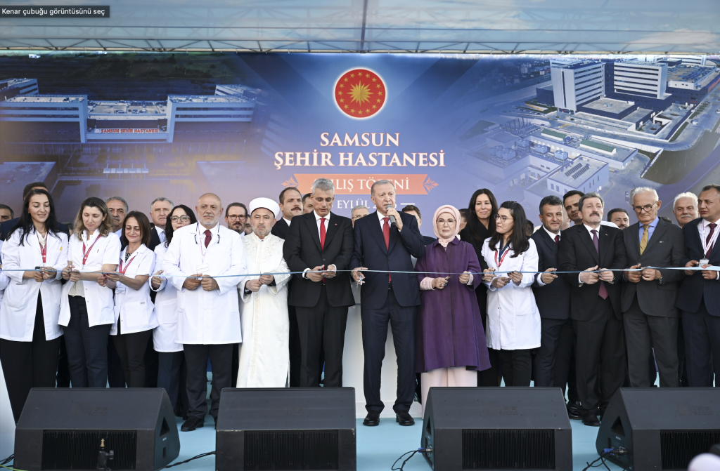 Erdoğan Samsun Şehir Hastanesi’nin Açılışında Konuştu