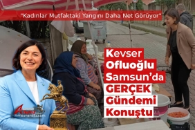 İYİ Partili Kevser Ofluoğlu Samsun’da Konuştu