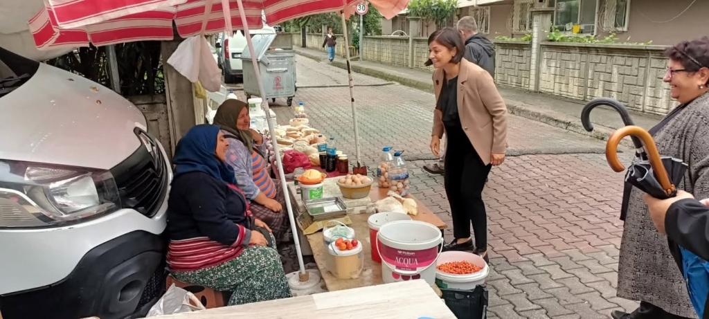 İYİ Partili Kevser Ofluoğlu Samsun’da Konuştu