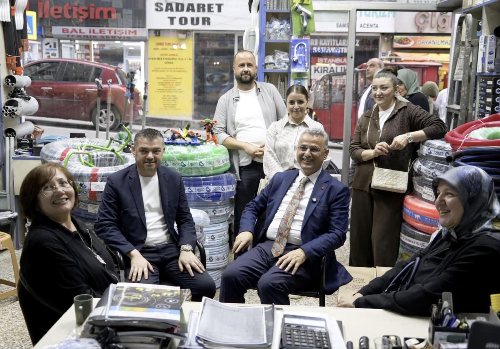 Kurnaz’dan İlkadım’da Esnaf Turu