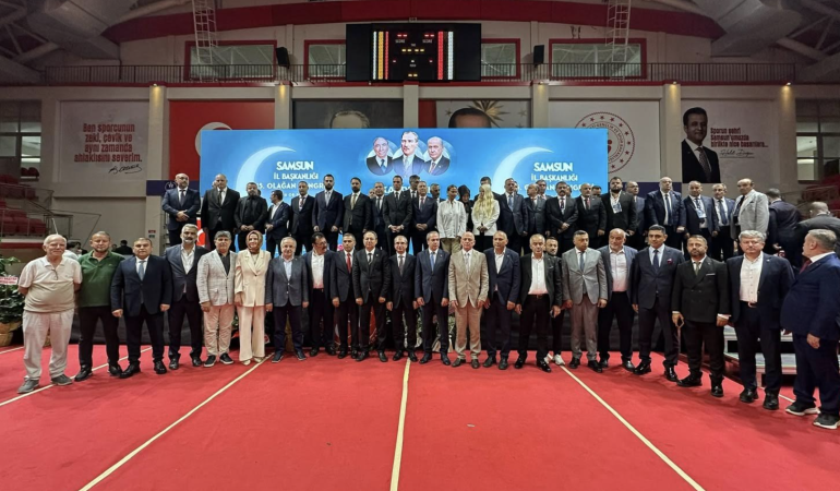 MHP Samsun’da Yeni Yönetimin Görev Dağılımı Belli Oldu