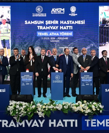 Samsun’da İki Ulaşım Projesi İçin Temel Atıldı