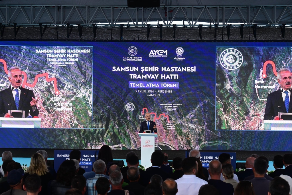 Samsun’da İki Ulaşım Projesi İçin Temel Atıldı