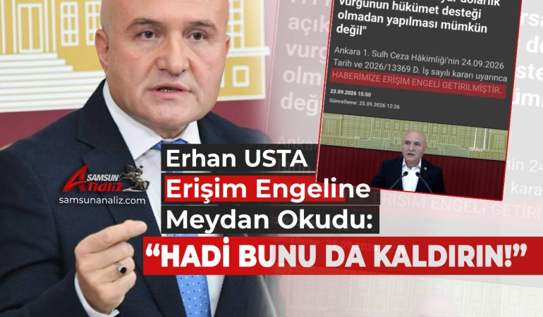 Usta’dan Erişim Engeline Sert Tepki