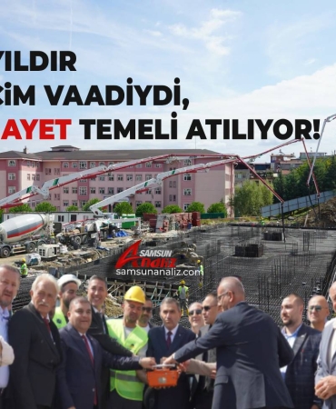 İlkadım’da 17 Yıllık Kentsel Dönüşüm Vaadinin Temeli Atılıyor