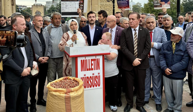 Fındık Üreticisi Yeşilırmak’a Tepkisini Bıraktı