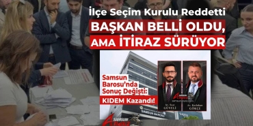 Samsun Barosu Seçiminde İtiraz Bitmedi!