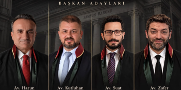 Samsun Barosu’nda Başkan İki Oy Farkla Belli Oldu!