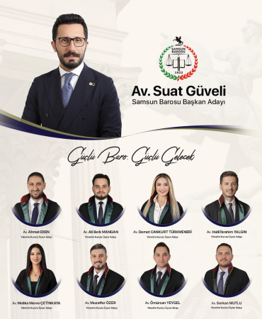 Samsun Barosu’nun Yönetimi