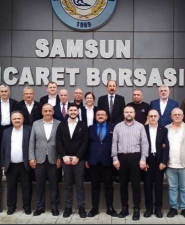 Samsun Ticaret Borsası’nda Sinan Çakır Yine Başkan