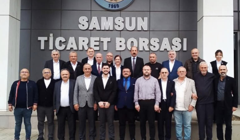 Samsun Ticaret Borsası’nda Sinan Çakır Yine Başkan