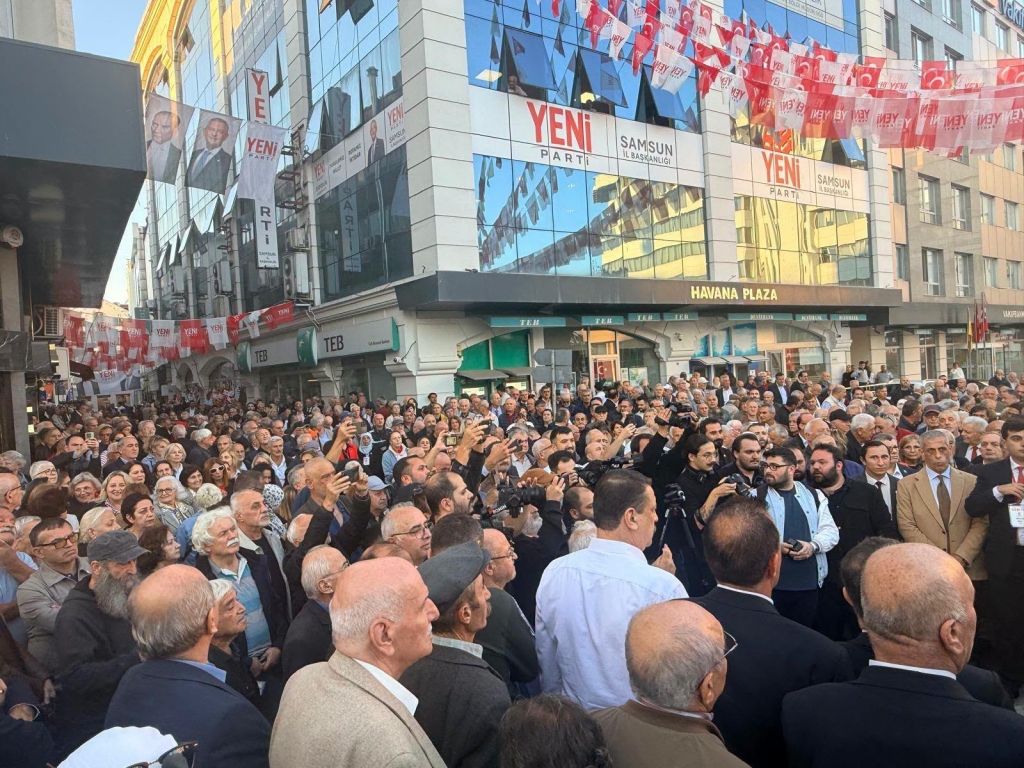 YENİ Parti’den Samsun’da İktidar Mesajı