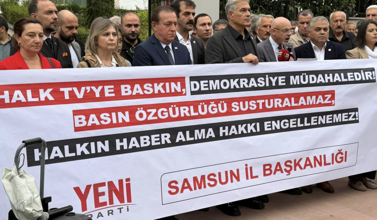 Yeni Parti’den Halk TV Operasyonuna Sert Tepki